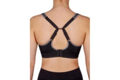 Pure Lime Padded Athletic Sportbeha Zwart/grijs Dames -MoveWear Verkoopwinkel 35208370 3