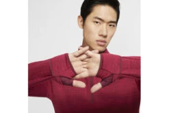 Nike Therma Sphere Element 3.0 1/2 Zip Hardlooptop Rood Heren -MoveWear Verkoopwinkel 36186656 4