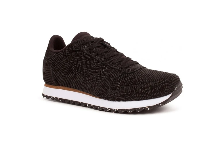 WODEN Ydun Sneaker Zwart Dames 4 WODEN Ydun Sneaker Zwart Dames - Afbeelding 2