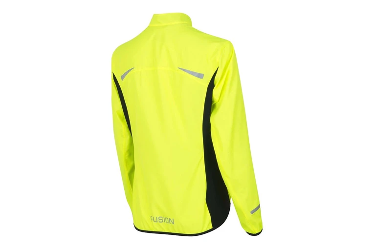 Fusion S1 Run Jacket Geel Dames 4 Fusion S1 Run Jacket Geel Dames - Afbeelding 2