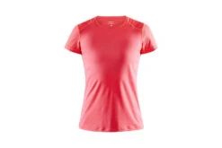 Craft Adv Essence Ss Slim Loopshirt Roze Dames