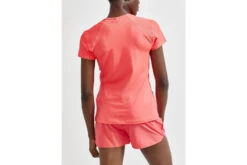 Craft Adv Essence Ss Slim Loopshirt Roze Dames -MoveWear Verkoopwinkel 36757037 3