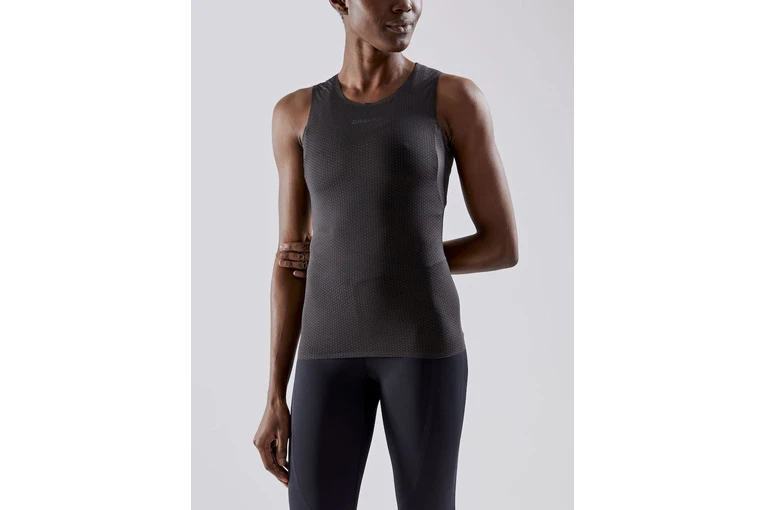 Craft Pro Dry Nanoweight Singlet Zwart Dames 5 Craft Pro Dry Nanoweight Singlet Zwart Dames - Afbeelding 3