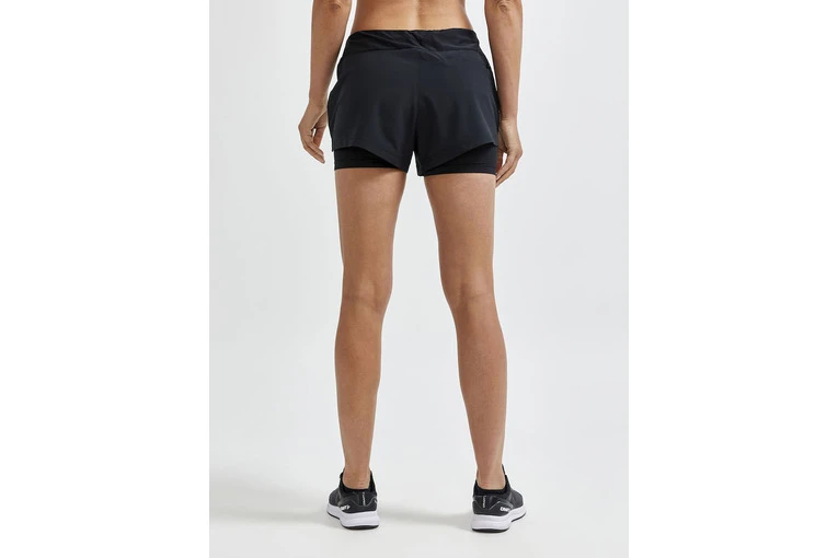 Craft ADV Essence 2-in-1 Short Zwart Dames 5 Craft ADV Essence 2-in-1 Short Zwart Dames - Afbeelding 3