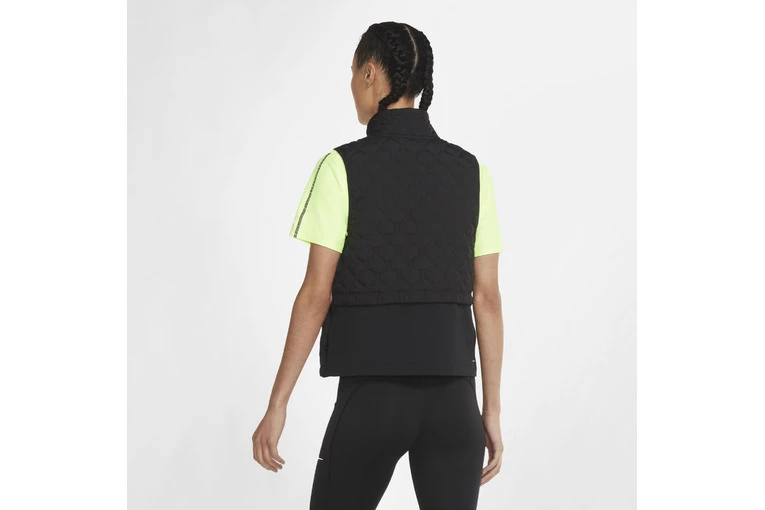 Nike AeroLayer Bodywarmer Zwart Dames 4 Nike AeroLayer Bodywarmer Zwart Dames - Afbeelding 2
