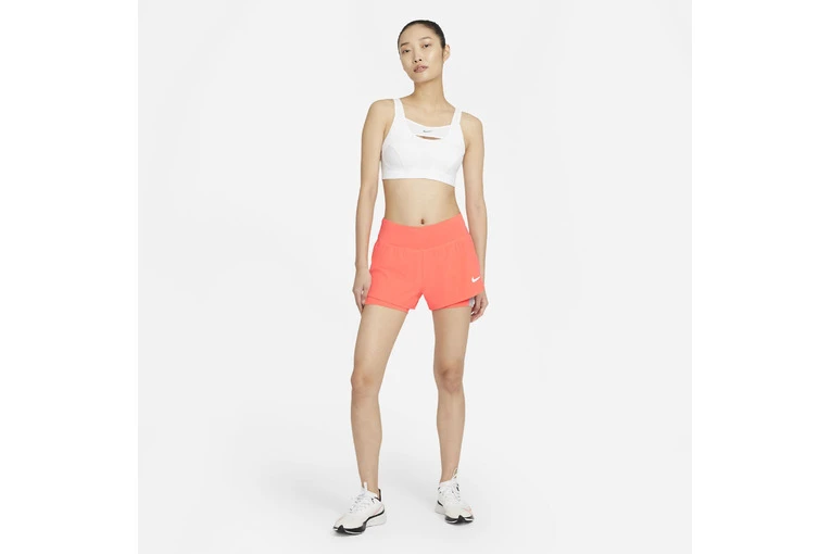 Nike Eclipse Loopshort Oranje Dames 7 Nike Eclipse Loopshort Oranje Dames - Afbeelding 5