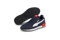 Puma Graviton Sneaker Blauw/wit/rood Heren -MoveWear Verkoopwinkel 37092212 3