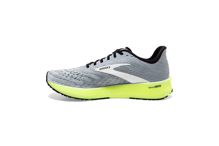 Brooks Hyperion Tempo Loopschoen Grijs/zwart/nightlife Heren 4 Brooks Hyperion Tempo Loopschoen Grijs/zwart/nightlife Heren - Afbeelding 2