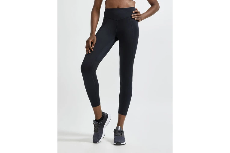 Craft ADV Essence Hight Waist Tights Zwart Dames 4 Craft ADV Essence Hight Waist Tights Zwart Dames - Afbeelding 2