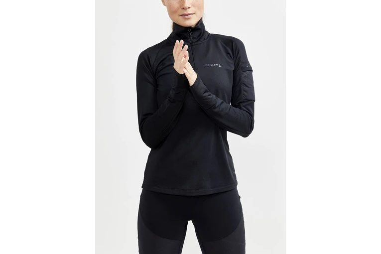 Craft ADV SubZ LS Top Zwart Dames 4 Craft ADV SubZ LS Top Zwart Dames - Afbeelding 2