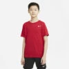 Nike Dri-fit Miler T-shirt Rood Kids -MoveWear Verkoopwinkel 37094509 0