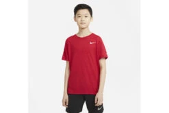 Nike Dri-fit Miler T-shirt Rood Kids