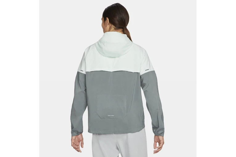 Nike Windrunner Loopjas Groen/grijs Heren 4 Nike Windrunner Loopjas Groen/grijs Heren - Afbeelding 2