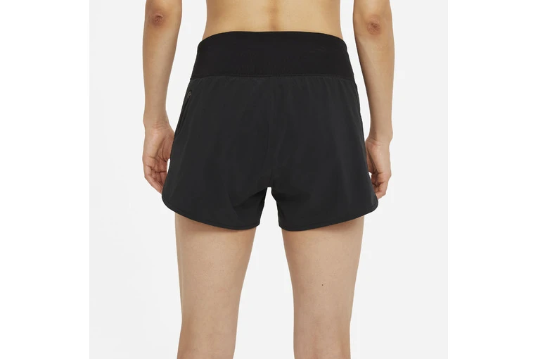 Nike Eclipse Short Zwart Dames 4 Nike Eclipse Short Zwart Dames - Afbeelding 2