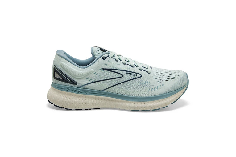 Brooks Glycerin 19 Loopschoen Aqua/whisper/navy Dames 3 Brooks Glycerin 19 Loopschoen Aqua/whisper/navy Dames