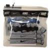 Nike Velvet Haarelastieken Incl. Tasje Blauw - 6 Stuks