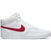Nike Court Vision Mid Sneaker Wit/rood Heren -MoveWear Verkoopwinkel 37098020 0