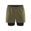 Craft ADV Essence 2-in-1 Stretch Short Kaki Heren -MoveWear Verkoopwinkel 37098736 0