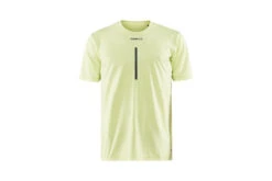Craft ADV Charge SS Tech T-shirt Geel Heren