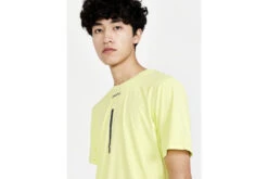 Craft ADV Charge SS Tech T-shirt Geel Heren -MoveWear Verkoopwinkel 37098768 4