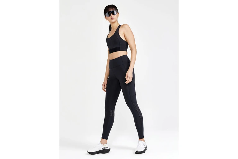 Craft ADV Essence Tights 2 Zwart Dames 7 Craft ADV Essence Tights 2 Zwart Dames - Afbeelding 5