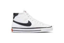 Nike Court Legacy Canvas Mid Sneaker Wit/zwart Heren