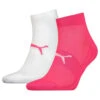 Puma Performance Train Light Quarter Sokken Roze/wit Unisex -MoveWear Verkoopwinkel 37099213 0