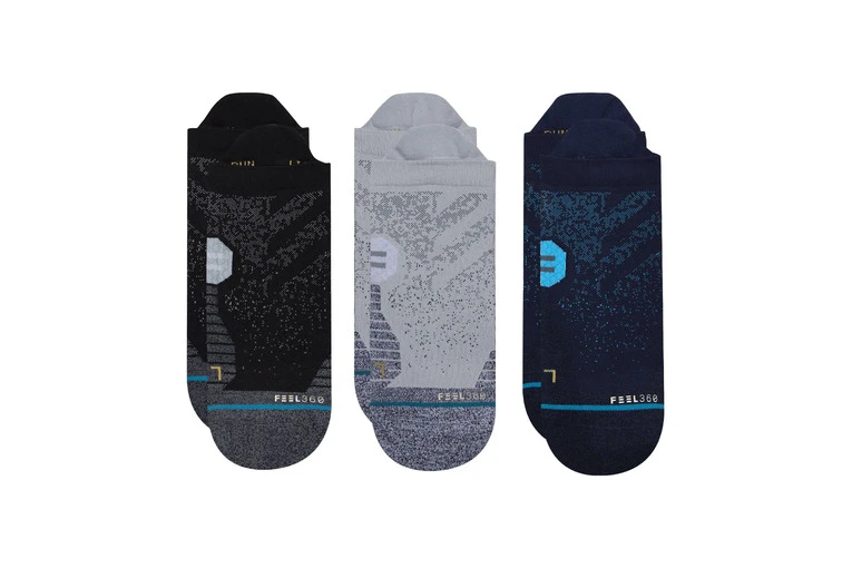 Stance Run Tab Socks Multi 3-pack 3 Stance Run Tab Socks Multi 3-pack