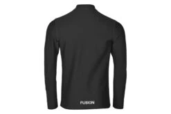 Fusion Zip Neck Shirt Zwart Heren -MoveWear Verkoopwinkel 37100806 2