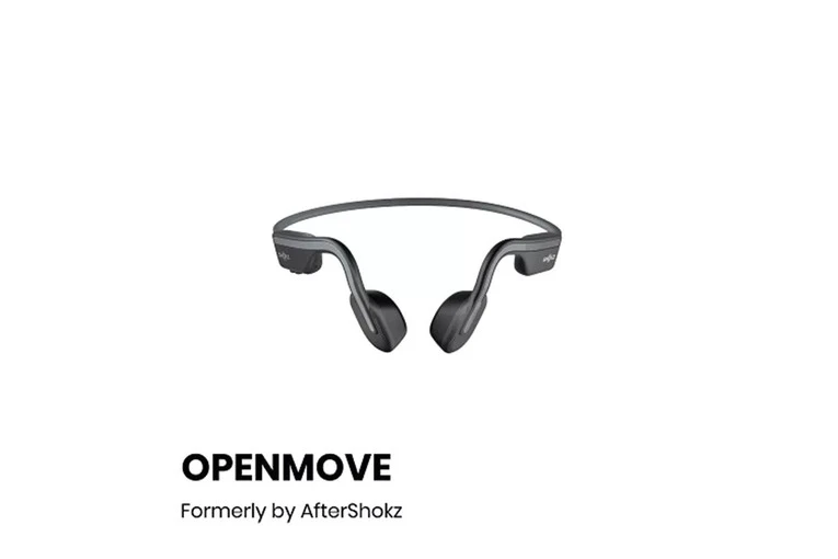 Shokz OpenMove Draadloze Hoofdtelefoon Grijs 4 Shokz OpenMove Draadloze Hoofdtelefoon Grijs - Afbeelding 2