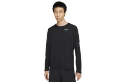 Voorkant 7 Nike Dri-FIT Element Top Zwart Heren