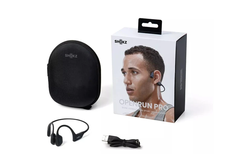 SHOKZ OpenRun PRO Wireless Bluetooth Headphones Zwart 6 SHOKZ OpenRun PRO Wireless Bluetooth Headphones Zwart - Afbeelding 4