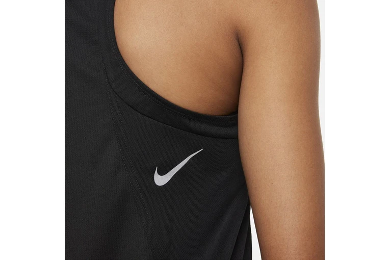 Nike Dri-FIT Race Top Zwart Dames 7 Nike Dri-FIT Race Top Zwart Dames - Afbeelding 5