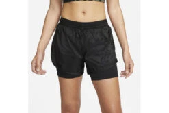 Nike Icon Clash Tempo Loopshort Zwart Dames