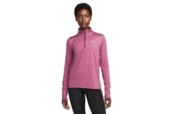Nike Element 1/2-Zip Running Top Sangria Dames