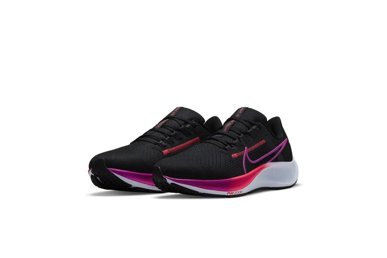 Nike Air Zoom Pegasus 38 Loopschoen Zwart/hyper Violet Dames 5 Nike Air Zoom Pegasus 38 Loopschoen Zwart/hyper Violet Dames - Afbeelding 3