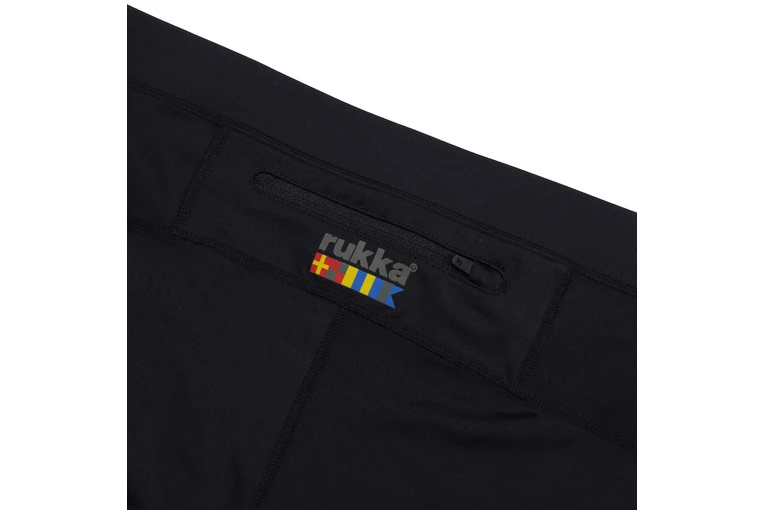 Rukka Training Tights Long Zwart Dames 6 Rukka Training Tights Long Zwart Dames - Afbeelding 4
