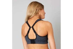 Pure Lime Padded Athletic Sportbeha Grijs Dames -MoveWear Verkoopwinkel 37104338 4