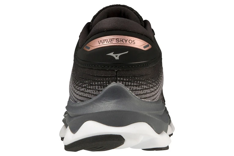 Mizuno Wave Sky 5 Loopschoen Zwart Dames 8 Mizuno Wave Sky 5 Loopschoen Zwart Dames - Afbeelding 6
