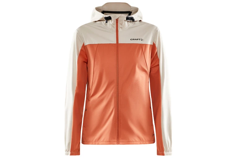 Craft Adv Essence Hydro Jacket Rusty Glow/ecru Dames 3 Craft Adv Essence Hydro Jacket Rusty Glow/ecru Dames