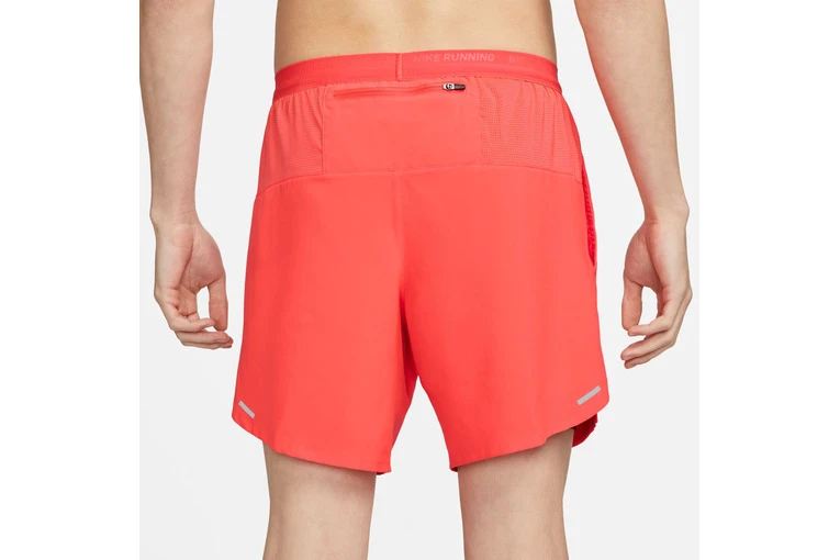 Nike Dri-FIT Stride 2-in-1 Hardloopshort Bright Crimson Heren 4 Nike Dri-FIT Stride 2-in-1 Hardloopshort Bright Crimson Heren - Afbeelding 2