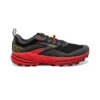Brooks Cascadia 16 Trailschoenen Black/Fiery Red/Blazing Yellow Heren