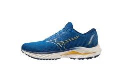 Mizuno Wave Inspire 19 Loopschoenen Snorkel Blue/Pale Marigold/Estate Blue Heren -MoveWear Verkoopwinkel 37106873 2