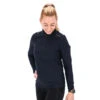 Fusion Zip Neck Dark Night Blue Dames -MoveWear Verkoopwinkel 37107284 0