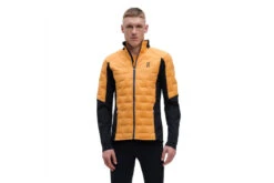 On Climate Jacket Mango/zwart Heren
