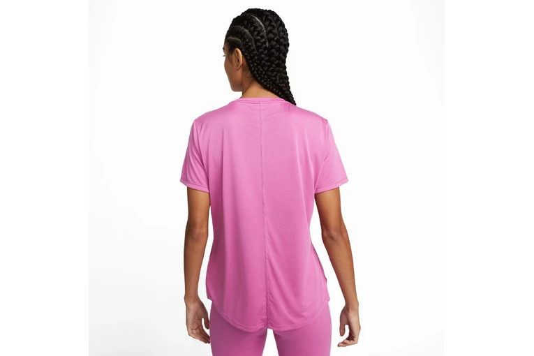 Nike Dri-FIT One Top Cosmic Fuchsia Dames 4 Nike Dri-FIT One Top Cosmic Fuchsia Dames - Afbeelding 2