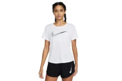 Nike Dri-FIT One Swoosh T-shirt Wit Dames