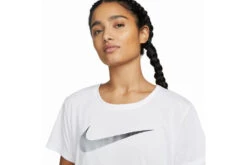 Nike Dri-FIT One Swoosh T-shirt Wit Dames -MoveWear Verkoopwinkel 37108048 3