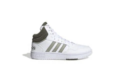 Adidas Hoops 3.0 Mid Sneaker Wit/kaki Heren