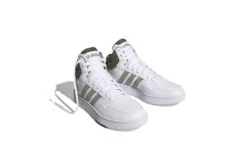 Adidas Hoops 3.0 Mid Sneaker Wit/kaki Heren -MoveWear Verkoopwinkel 37110800 3